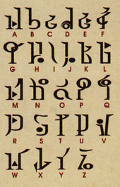 The Hylian Alphabet - give it a go